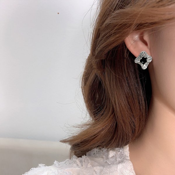 Simple Zircon Stud Earrings For Women