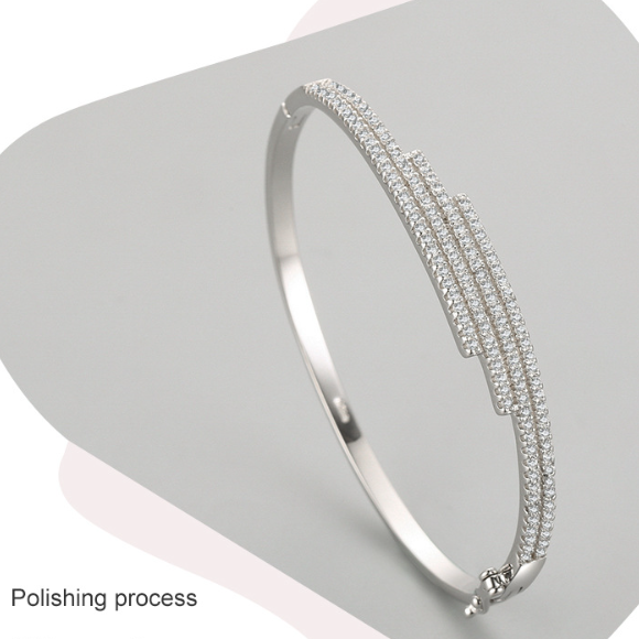 Fashion Line S925 Silver Bracelet For Women