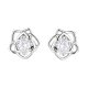 S999 New Rose High-grade Summer Minority Simple Earrings