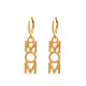 Retro Alphabet Letter Earrings Women